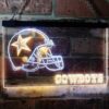 Dallas Cowboys Helmet LED Neon Sign