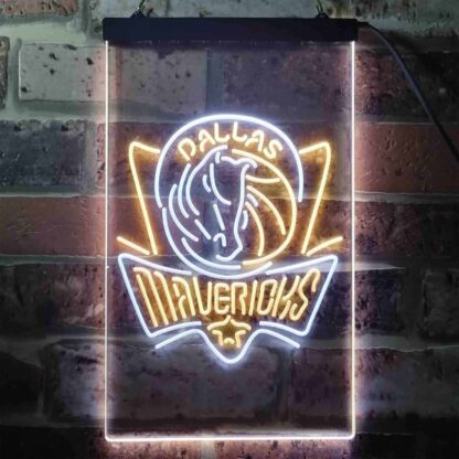 Dallas Mavericks Logo LED Neon Sign - Legacy Edition neon sign LED