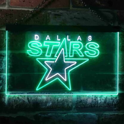 Dallas Stars Logo 2 LED Neon Sign - Legacy Edition neon sign LED