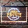 Detroit Pistons Logo LED Neon Sign