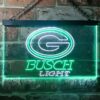 Green Bay Packers Busch Light LED Neon Sign