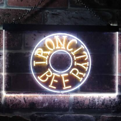 Iron City Beer Wheel LED Neon Sign neon sign LED