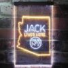 Jack Daniels Jack Lives Here Arizona LED Neon Sign