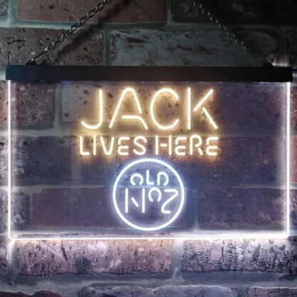 Jack Daniel's Jack Lives Here LED Neon Sign neon sign LED