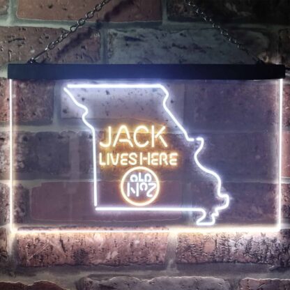 Jack Daniel's Jack Lives Here - Missouri LED Neon Sign neon sign LED