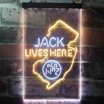 Jack Daniel's Jack Lives Here - New Jersey LED Neon Sign neon sign LED