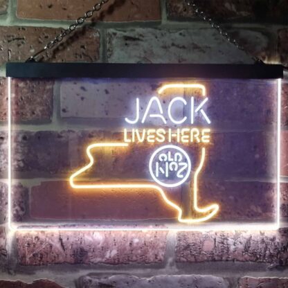 Jack Daniel's Jack Lives Here - New York LED Neon Sign neon sign LED