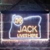 Jack Daniels Jack Lives Here Oregon LED Neon Sign