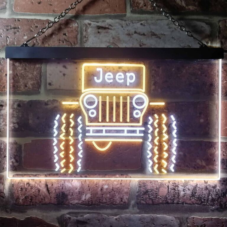 Jeep LED Neon Sign - neon sign - LED sign - shop - What's your sign?