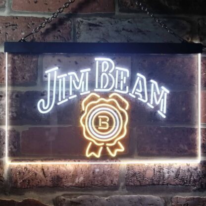 Jim Bean Ribbon 1 LED Neon Sign neon sign LED