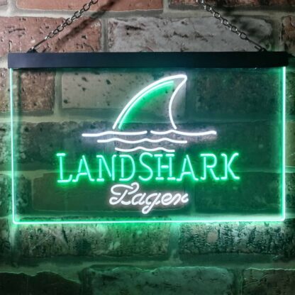 Landshark Lager - Sharkfin LED Neon Sign neon sign LED