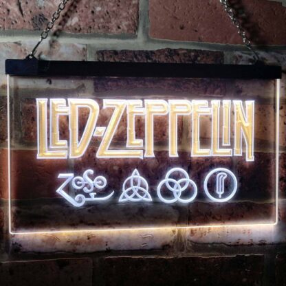 Led Zeppelin Logo 1 LED Neon Sign neon sign LED