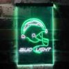 Los Angeles Chargers Bud Light LED Neon Sign