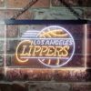Los Angeles Clippers Logo LED Neon Sign Legacy Edition