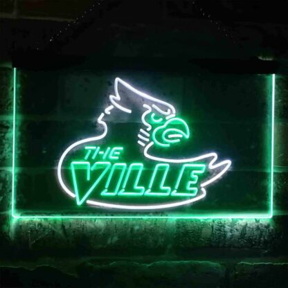 Louisville Cardinals The Ville LED Neon Sign neon sign LED