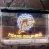 Miami Dolphins LED Neon Sign Legacy Edition