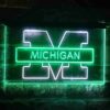 Michigan Wolverines Logo LED Neon Sign