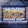 Miller Genuine Draft Banner LED Neon Sign