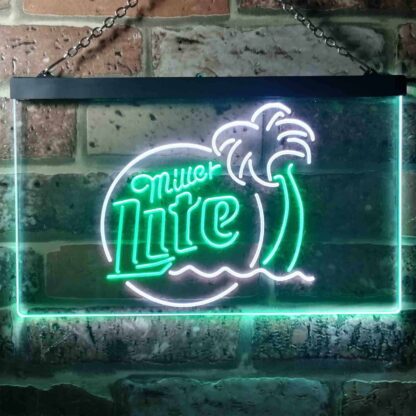 Miller Lite - Tropical 2 LED Neon Sign neon sign LED