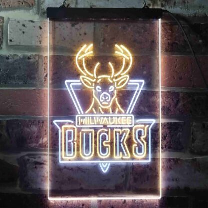 Milwaukee Bucks Logo LED Neon Sign neon sign LED