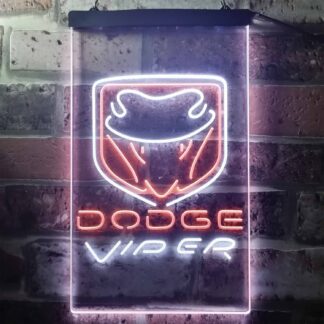 Dodge Viper Fangs 2 LED Neon Sign neon sign LED
