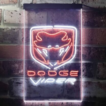 Dodge Viper Fangs LED Neon Sign neon sign LED