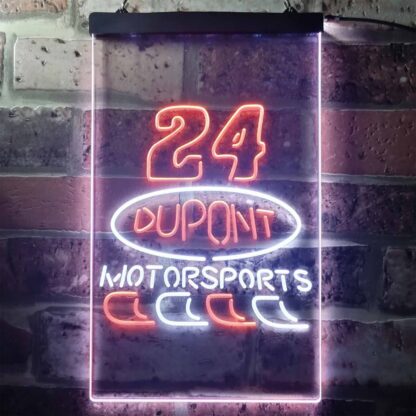 Dupont Motorsports 24 LED Neon Sign neon sign LED