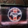 Ford Mustang Bars Logo LED Neon Sign