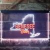 Genesee Beer Map 1 LED Neon Sign