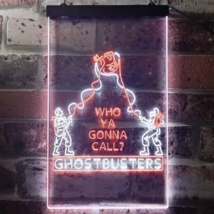 Ghostbusters Who Ya Gonna Call? LED Neon Sign neon sign LED
