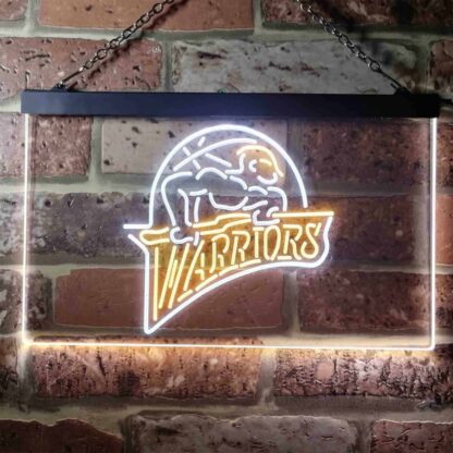 Golden State Warriors Logo LED Neon Sign - Legacy Edition neon sign LED