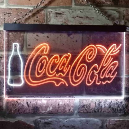 Coca-Cola Bottle and Logo LED Neon Sign neon sign LED