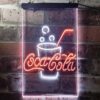 Coca-Cola Cup with Bubbles LED Neon Sign