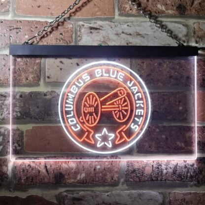 Columbus Blue Jackets Alternate LED Neon Sign neon sign LED