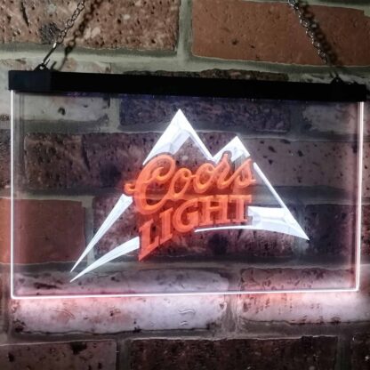 Coors Light Mountain LED Neon Sign neon sign LED