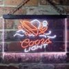 Coors Light Snowmobile LED Neon Sign