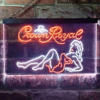 Crown Royal Girl 1 LED Neon Sign neon sign LED
