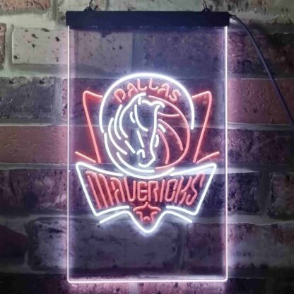 Dallas Mavericks Logo LED Neon Sign - Legacy Edition neon sign LED