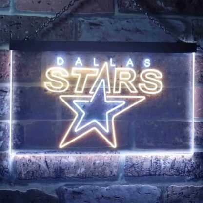 Dallas Stars Logo 2 LED Neon Sign - Legacy Edition neon sign LED