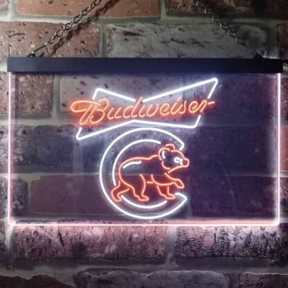 Chicago Cubs Budweiser LED Neon Sign neon sign LED