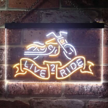 Harley Davidson Live 2 Ride Bike LED Neon Sign neon sign LED