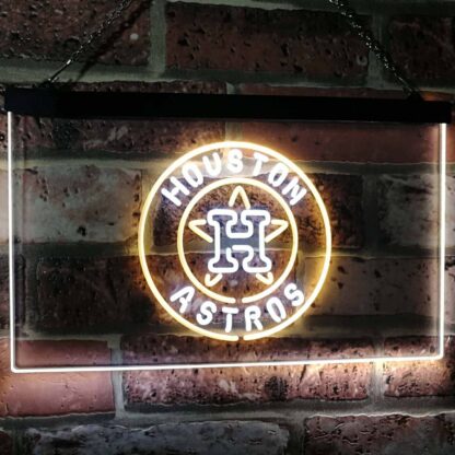 Houston Astros Logo 1 LED Neon Sign - Legacy Edition neon sign LED