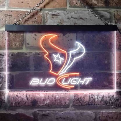 Houston Texans Bud Light LED Neon Sign neon sign LED