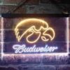 Iowa Hawkeyes Budweiser LED Neon Sign