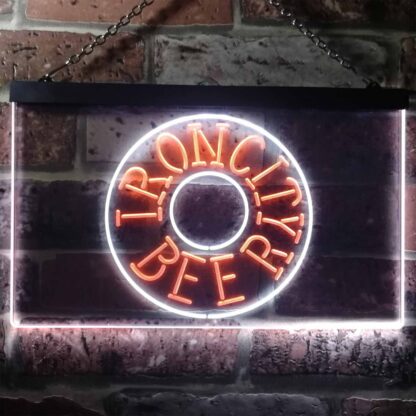 Iron City Beer Wheel LED Neon Sign neon sign LED