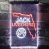 Jack Daniels Jack Lives Here Florida LED Neon Sign