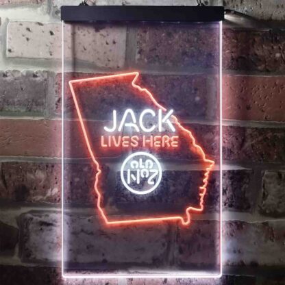 Jack Daniel's Jack Lives Here - Georgia LED Neon Sign neon sign LED