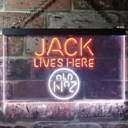 Jack Daniel's Jack Lives Here LED Neon Sign neon sign LED