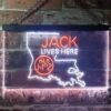 Jack Daniels Jack Lives Here Louisiana LED Neon Sign