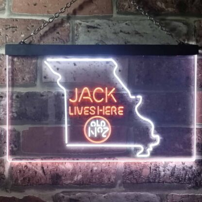 Jack Daniel's Jack Lives Here - Missouri LED Neon Sign neon sign LED